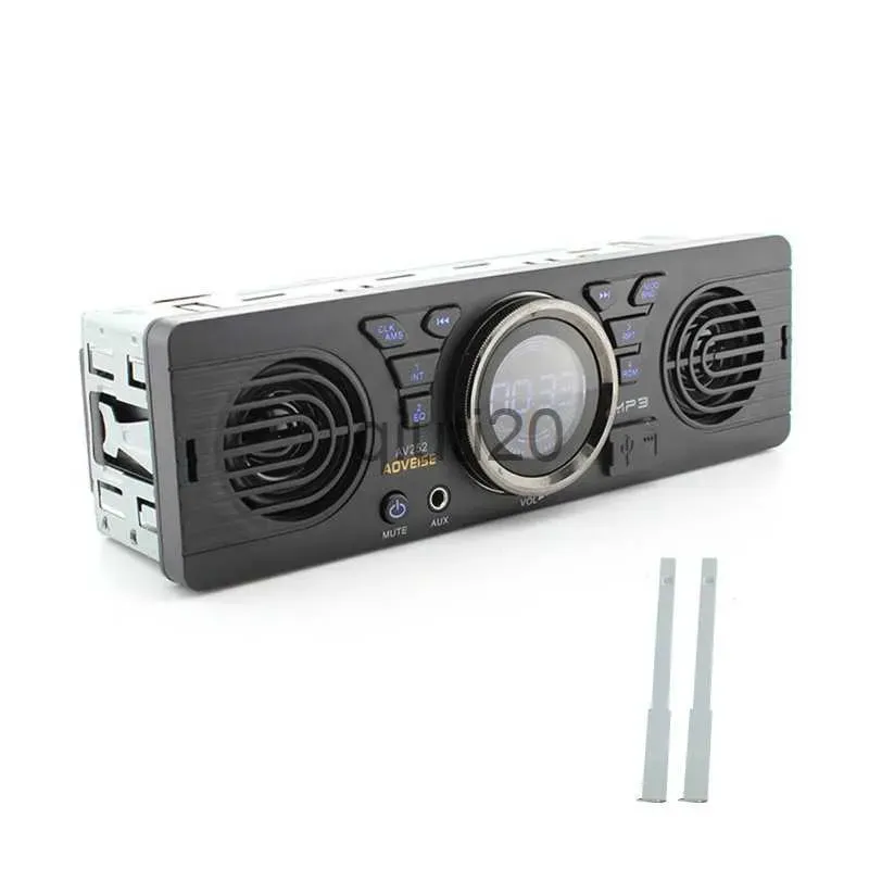 Altoparlanti altoparlanti portatili 124B 12V MP3 Mp3 Radio Player 2 Stereo Stereo FM BluetoothComptible 2.1 USB/TF X0707