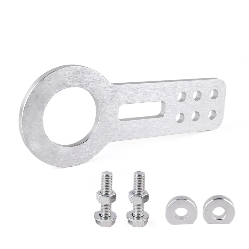thumbnail interactive-video image 1 of Universal JDM Aluminum Racing Car Rear Tow Hook Trailer Ring For Honda Civic 1 of 4