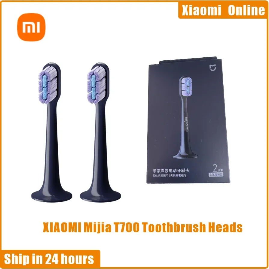 Contrôler l'original Xiaomi Mijia T700 Sonic Smart Electric Brush Brushs Brush Head Pièces de rechange Pack Oral Hygiène