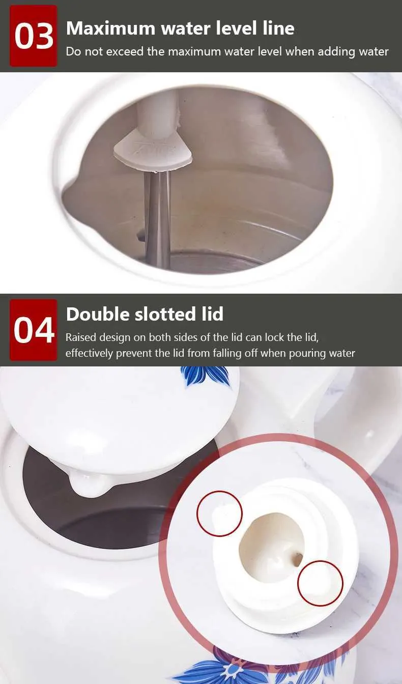 Auto Kettle 5L Electric Ceramic Kettle: Rapid Boil, Auto Shut-Off, Premium Quality ...