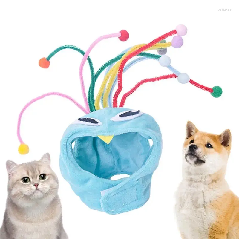 Abbigliamento per cani Cappello in peluche Copricapo per piccoli animali Costume morbido e confortevole per gatti Inverno caldo per gatti Gattini Cuccioli