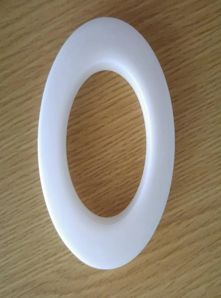 Hoge kwaliteit witte kleur decoratie gordijnaccessoires plastic ringen oogjes voor gordijnen8817841