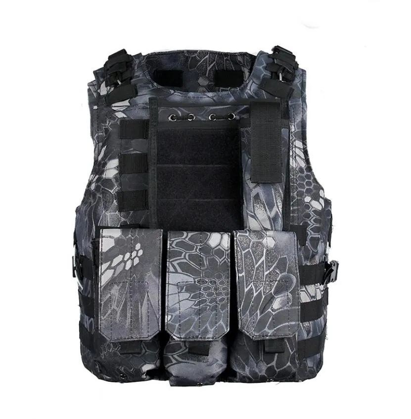 Tactisch buiten fietsen Molle Plate Carrier Vest kledingvest1800494