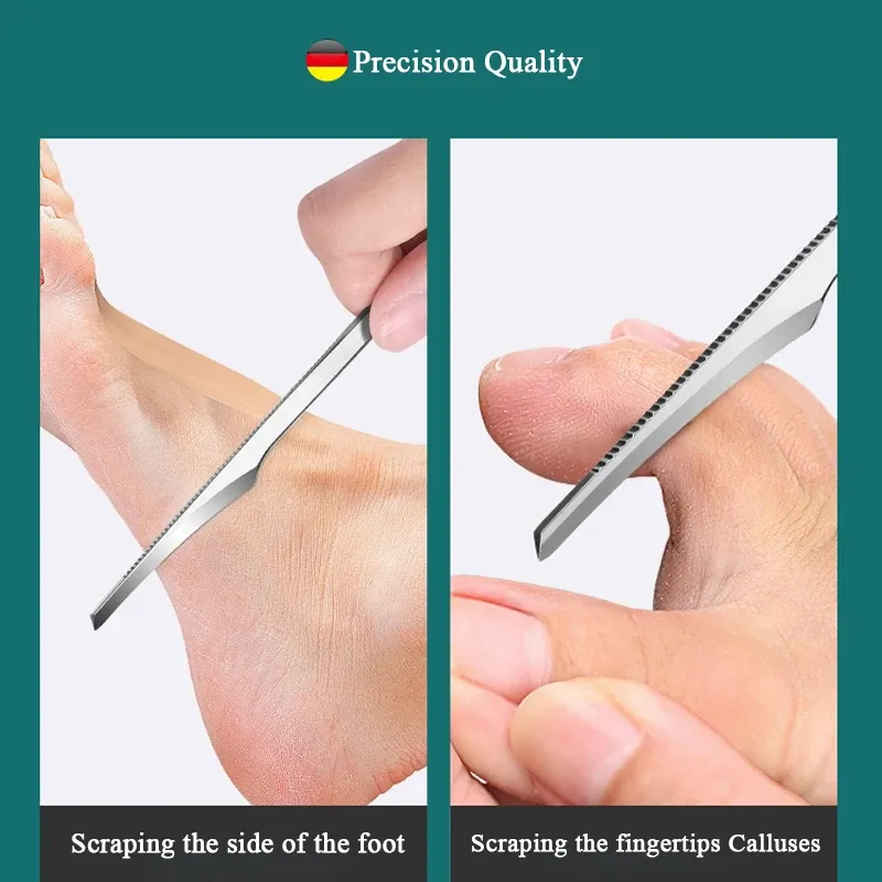 Foot Scraper Toe Tool Dead skin removal Professional Pedicure Knife Kit Foot Callus Rasp File Crazing Foot Care Tools