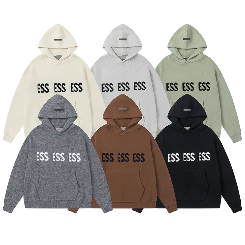 Hommes Femmes Coton Noir Lettre Imprimé Sweatshirts Pulls Streetwear Sweat À Capuche Casual Lâche Confortable De Haute Qualité Respirant À Manches Longues Insert Designer À Capuche