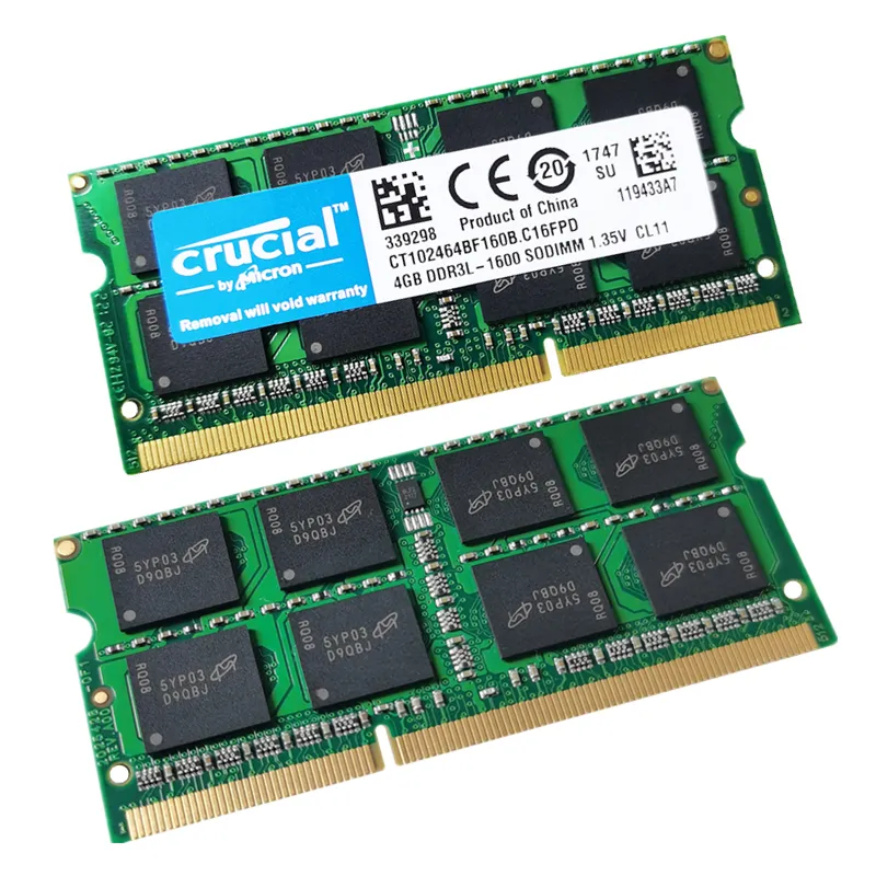 Crucial DDR3 Desktop RAM – 4GB Or 8GB Options (1066 / 1333 / 1600 / 1866MHz)