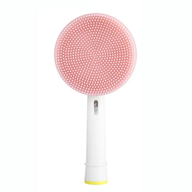 Electric Toothbrush Replacement Brush Heads Facial Cleansing Brush Head Electric Silicone Cleansing Head Face Skin Care Tools