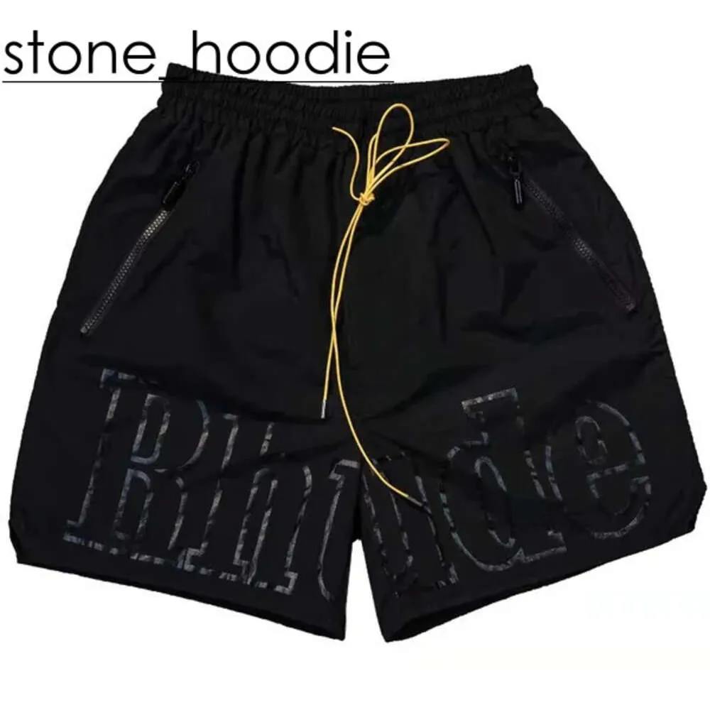 Rhude Shorts Designer Shorts voor heren Hoge kwaliteit Trcksuit Luxe straat Trendy broek Los en comfortabel Sprots Rhude Shorts Casual sneldrogende damesshorts 3822