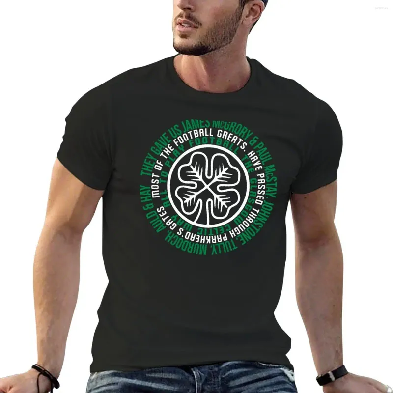 Męskie zbiorniki T-shirt w Glasgow Way Krótka śmieszna koszulka TEE MĘŻCZYZNA