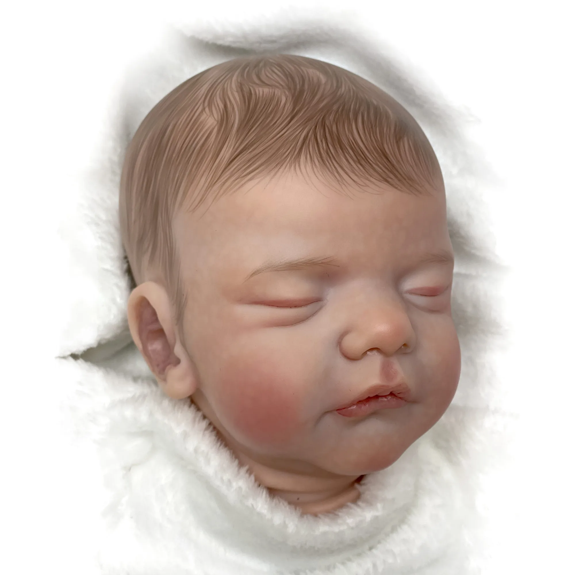 Sam 18 Reborn Baby Doll Kit Handmade Soft Vinyl From Ddmyhome