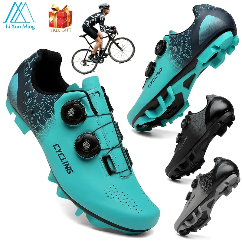 Schuhe Neuliste Radsportschuhe Männer professionelle MTB -Radsportschuhe Selbstverschiebung im Freien Fahrradsportschuh SPD -Straßenradschuhe Unisex