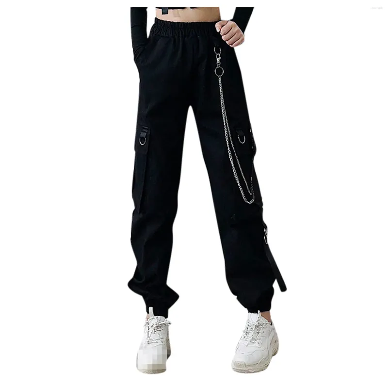 Women's Pants Sweat Woman Trousers Plus Size Free Shippiing High Waist Hight Loose Sport Work Harem Cargo