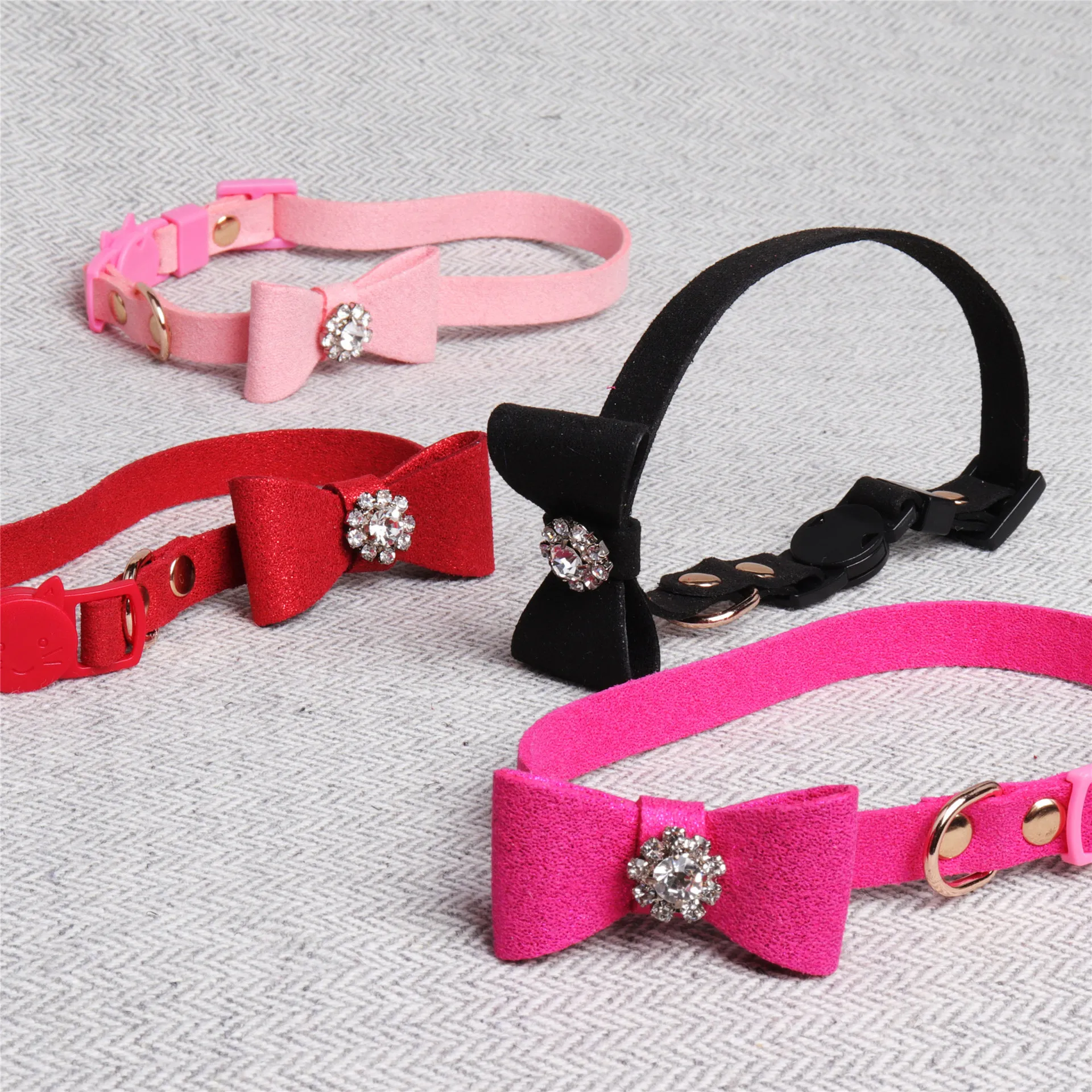 DHgate Aminger Microfiber Bow Collar Adjustable Personalized Soft dhgate-aminger-microfiber-bow-collar-adjustable-personalized-soft