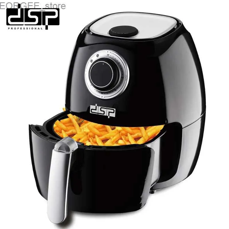 Air Fryers Multi -функциональная электрическая фритюрная машина картофеля фри 2,6 л. Большая воздушная сушилка Y240402