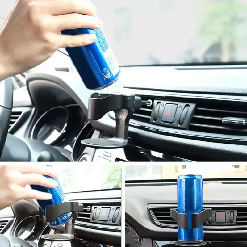 2024 New Car Air Vent Drink Cup Bottle Holder AUTO Car Truck Portabottiglie d'acqua Stand Tazza auto Rack bottiglia d'acqua auto Posacenere