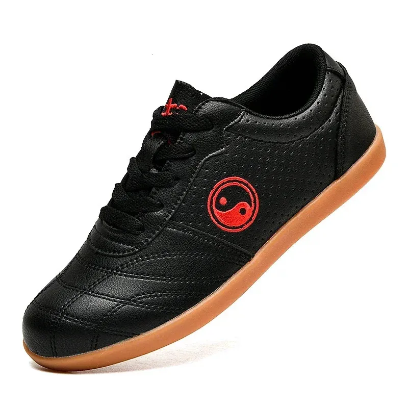 Taekwondo Shoes Breathable Leather Martial Arts Shoes For Men