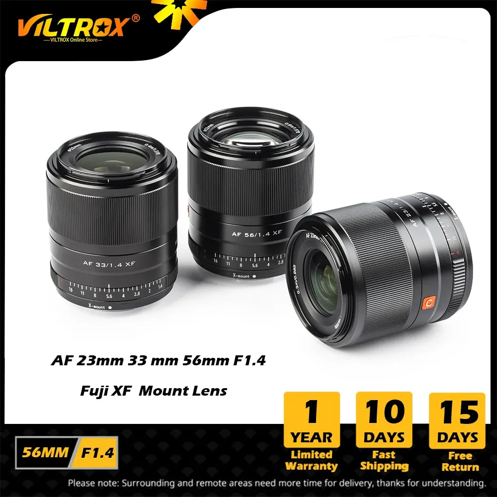 Viltrox 1M 2M 56mm for 4 AF Fuji Lens Auto Focus Large Aperture Apsc Fujifilm X Mount XT4 XT20カメラレンズ240327