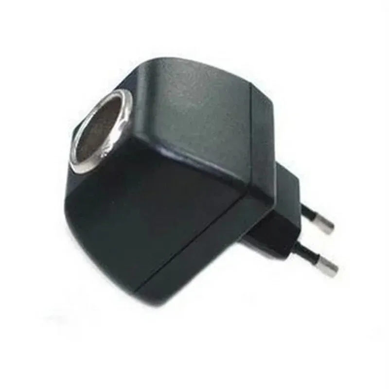 2024 AC Adapter z gniazdem samochodowym Auto ładowarka UE wtyczka 220V AC do 12V DC Zastosowanie urządzeń elektronicznych samochodowych Używanie w domu do urządzeń elektronicznych samochodowych