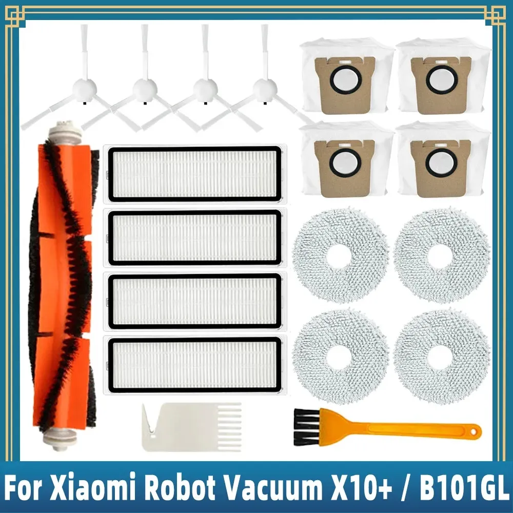 Support De Balai + Serpillère Pour Robot Aspirateur BR150 BR151 | Compatible MAMNV, GTTVO, ONSON | Kit Remplacement