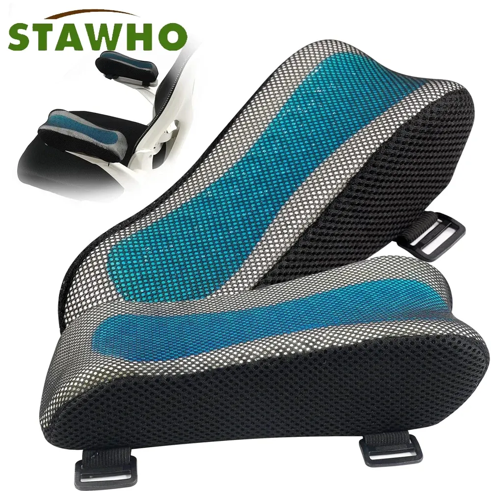 Office Chair Arm Pads With Cooling Gel Memory Foam Armrest Pads For Gaming Chair Arm Rest Covers For Desk Chair Armrest Cushions From 12 51 DHgate