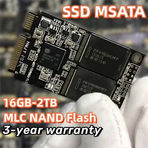OSCOO MSATA SSD Internal Solid State Drive 16GB to 512GB Mini PCIe
