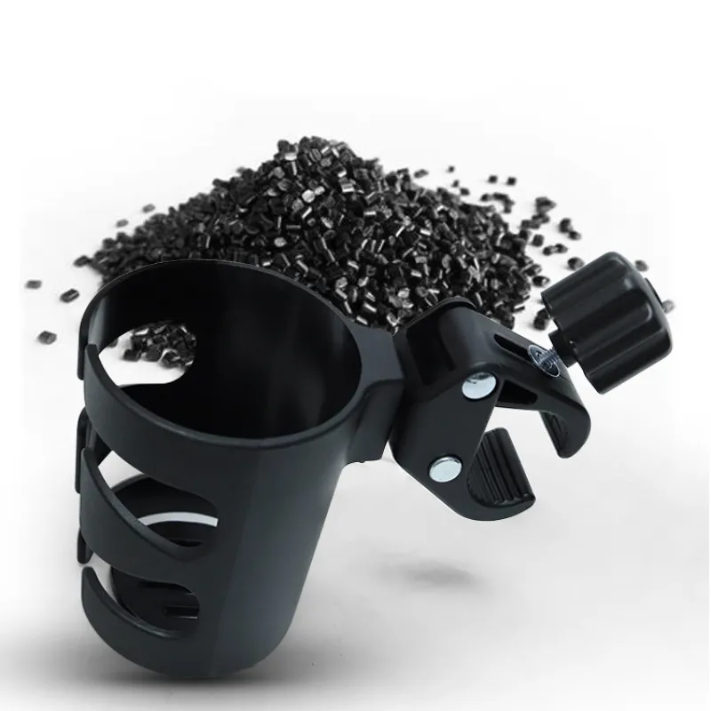 Pram Rack 360° Universal Stroller Cup Holder, Adjustable Rotatable Pram Drink ...