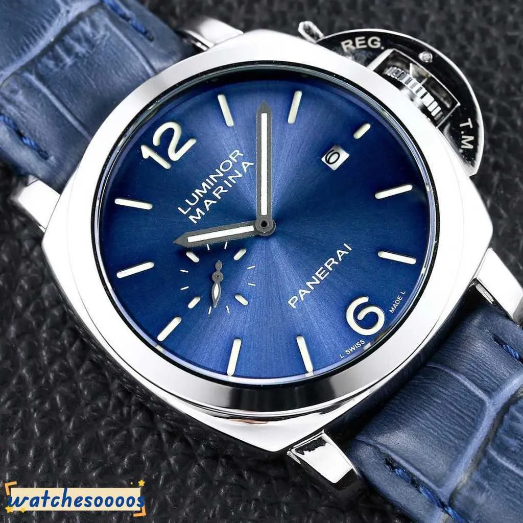 Designer Watch Watches For Mens Mechanical 44mm Blue Plate Men S Sport Wristwatches N4fg Weng