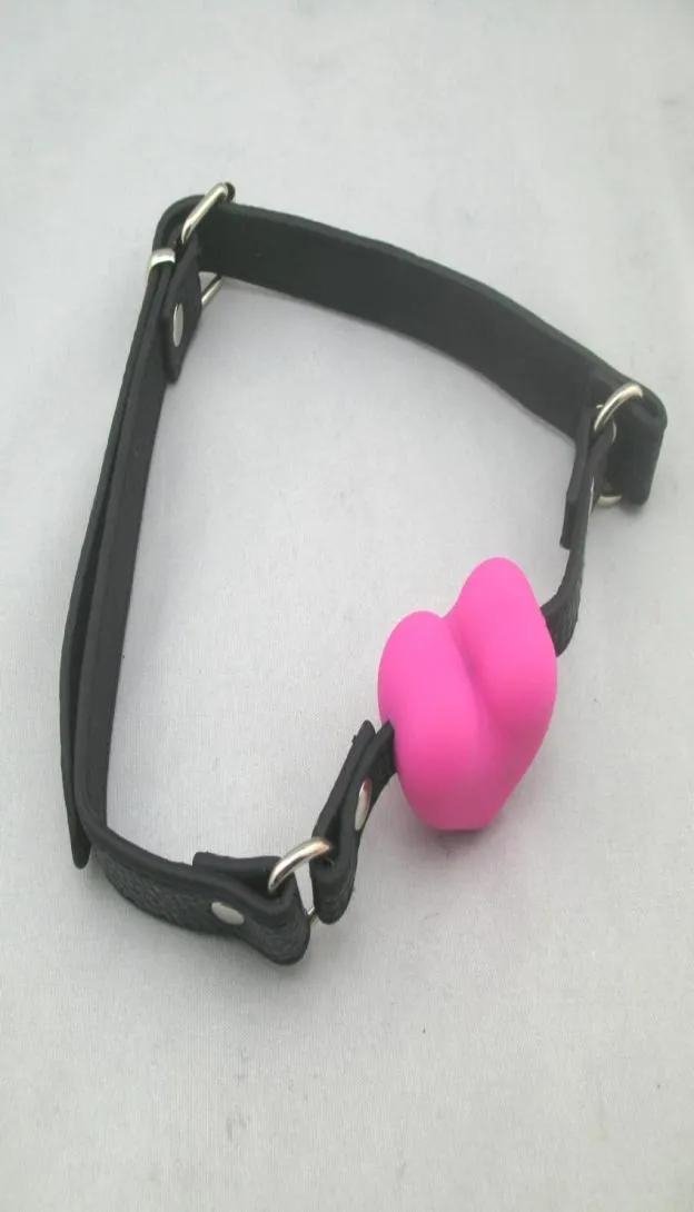 Coeur en forme de silicone bouche bâillon silicone gag adultes jeux pour couples bondage sexe products sex 2183619