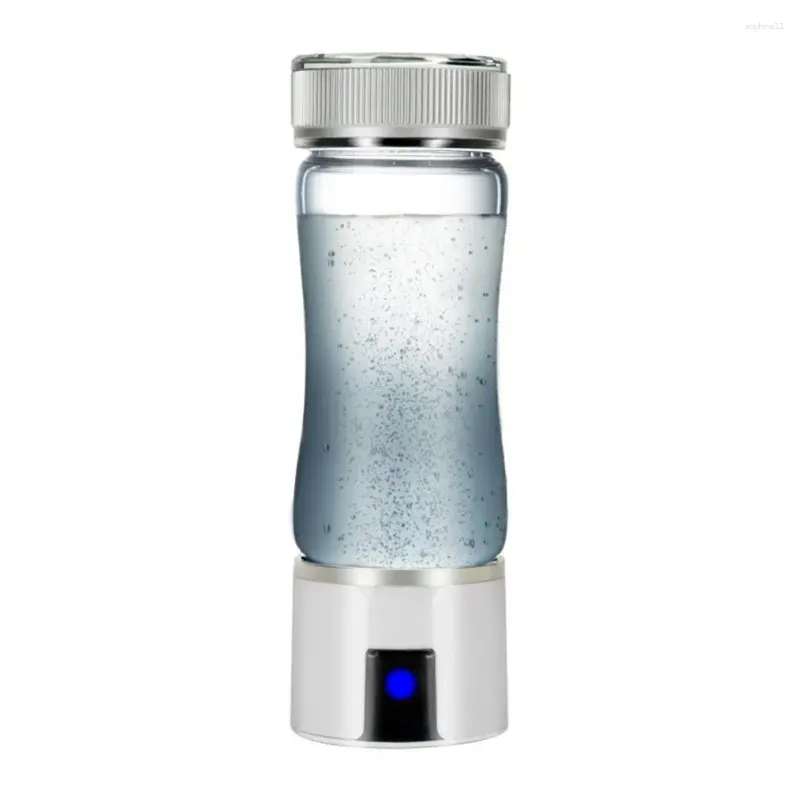 Botellas de agua Copa Generador de botellas de hidrógeno portátil rico en hidrógeno Generador para viajar a casa Use el ejercicio de electrólisis rápida