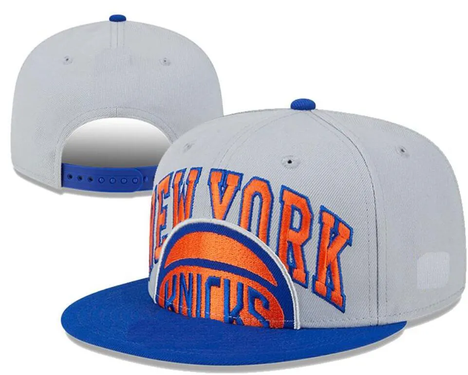 New York''Knicks''ball Caps 2023-24 Fashion Champions Baseball Snapback Men Women Sun Hat Brodery Spring Summer Cap Wholesale Strapback Casquette A1