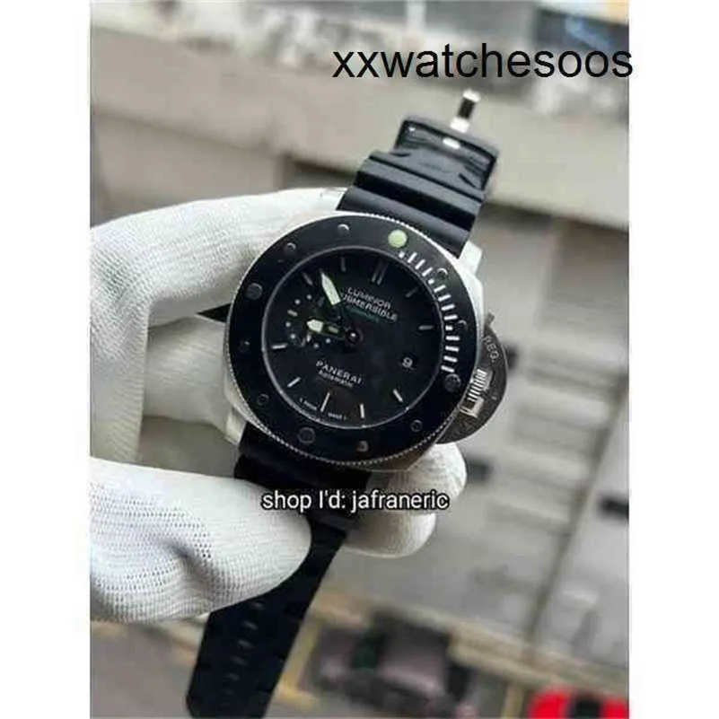 Top Clone Men Sports Watch Panerais Luminor Automatisk rörelse Armbandsur Hög quility Chronograph Function Men