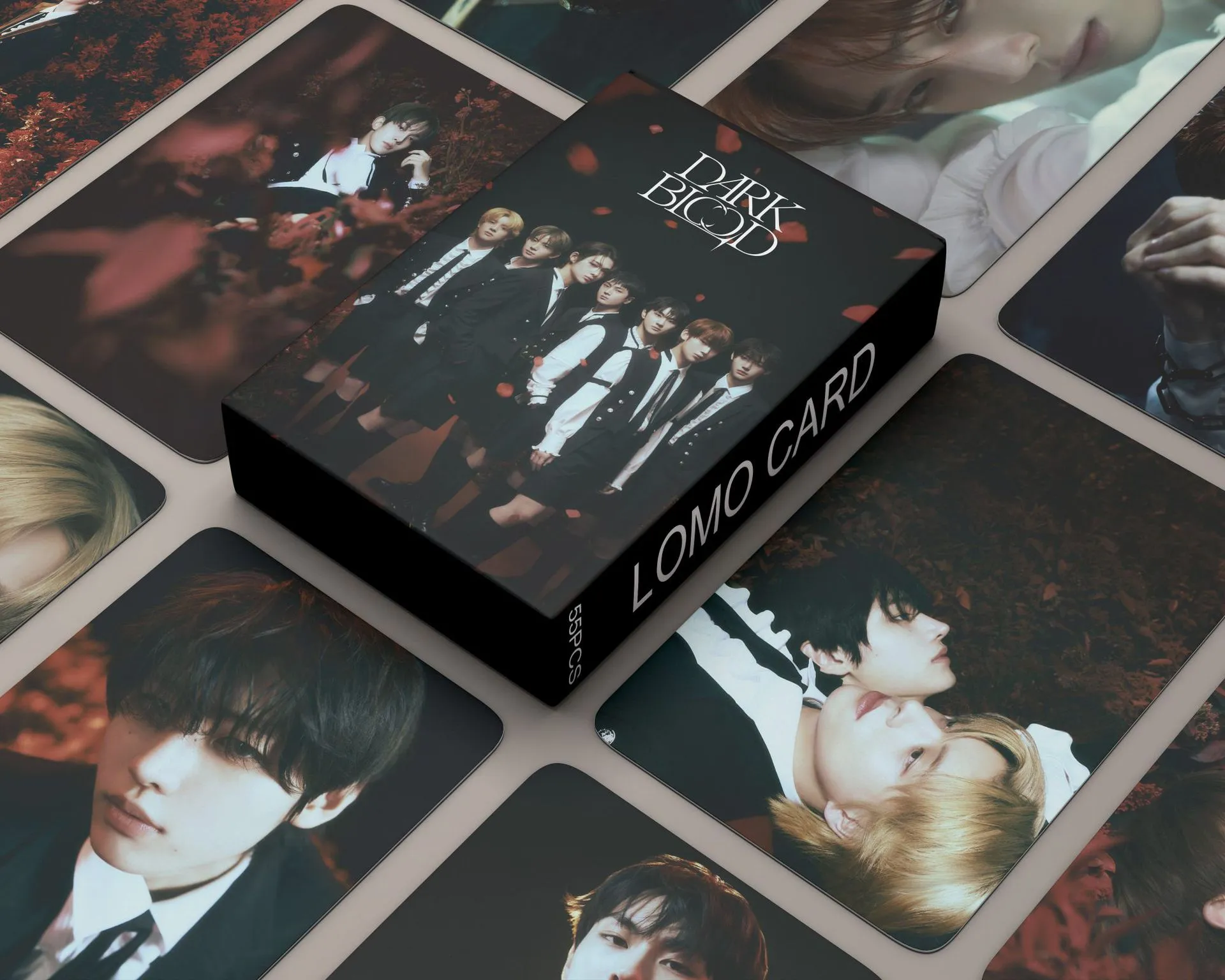 Kpop Lomo Cards Set DARK BLOOD Album Photocards with Binder and Keychain  from Dhgate Other Office & School Supplies - price 11.73