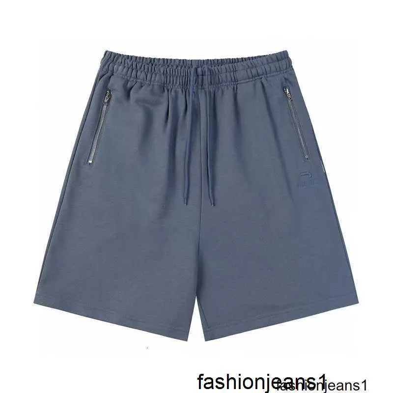 Concepteur short en tricot en coton de haute qualité, édition correcte, maison de sport de couleur unie à la maison parisienne pour les couples 35ql