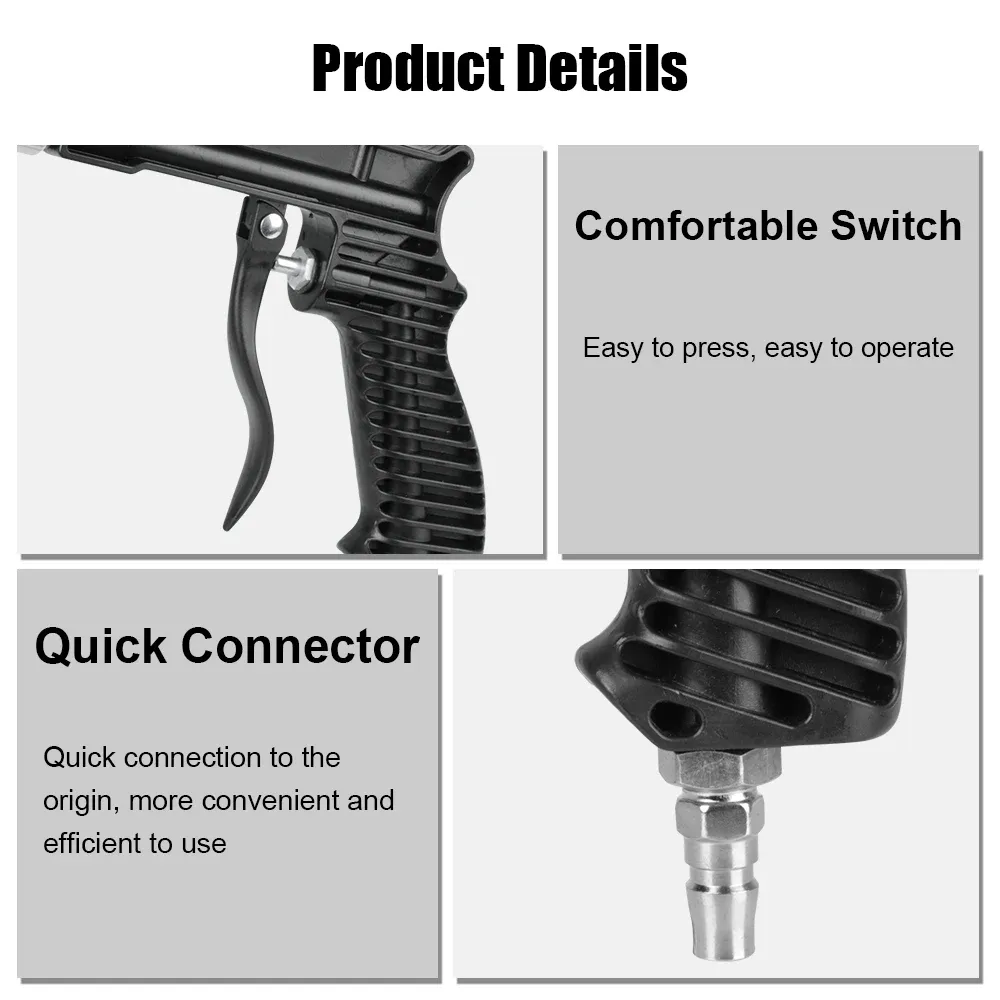 Rust Blasting Device 조절 가능한 블라스팅 기계 중력 샌드 블라스팅 g Un 공압 샌드 블라스팅 세트