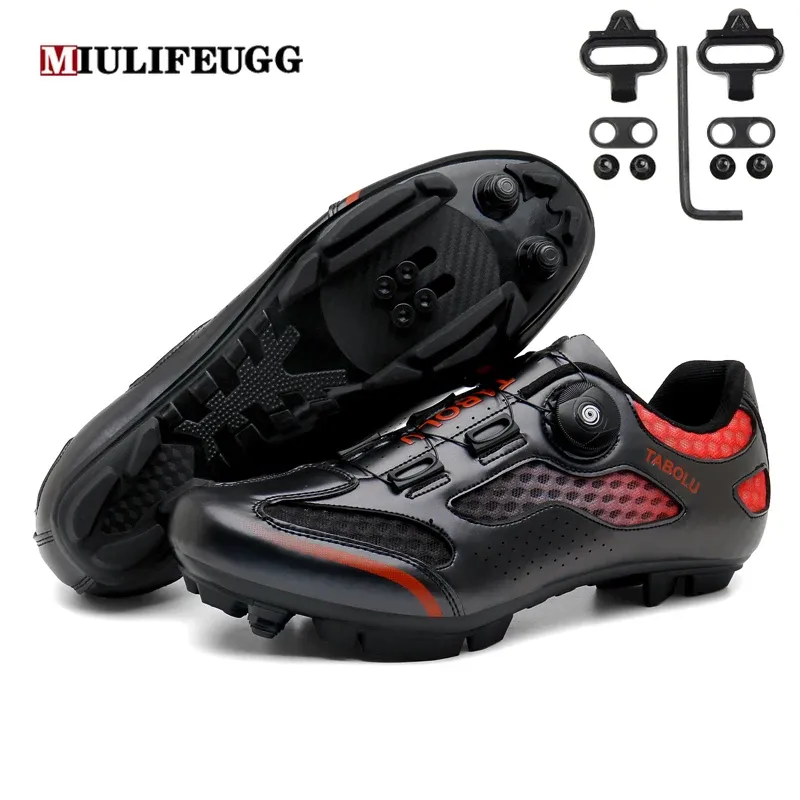 Buty lekkie i oddychające letnie buty mtb Men Men Mountain Rower Flat Sneaker Women Rower SPD Road Rower Fagwear