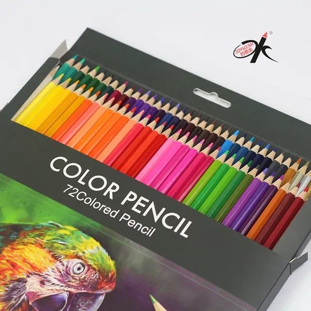 Pencils 72 Colors /Set Wood Colored Pencils Lapis De Cor Artist Painting Oil Color Pencil For School Drawing Sketch Art Supplies