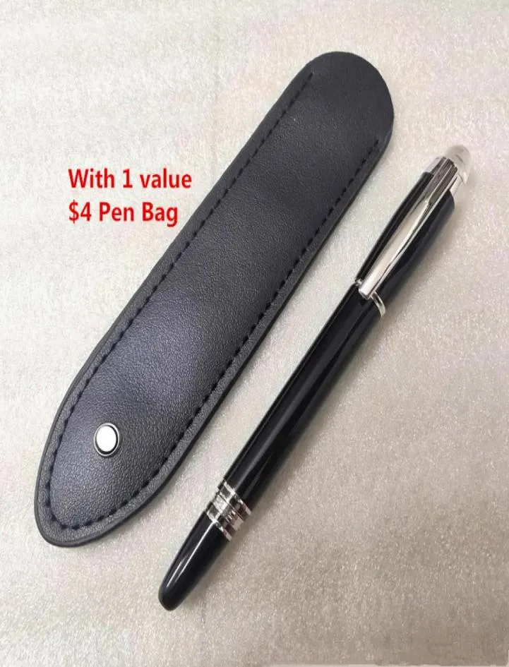 Promosyon Starwalkes Siyah Beyaz Kalem Fountain Pen İş Ofisi Kırtasiye Luxurs Bag9959186 ile Top Kalemler Yaz