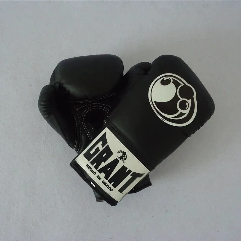 Guanti da boxe 10/12/14/8oz Boxing Glove di vacca tether MMA Muay Thai Sanda addestra