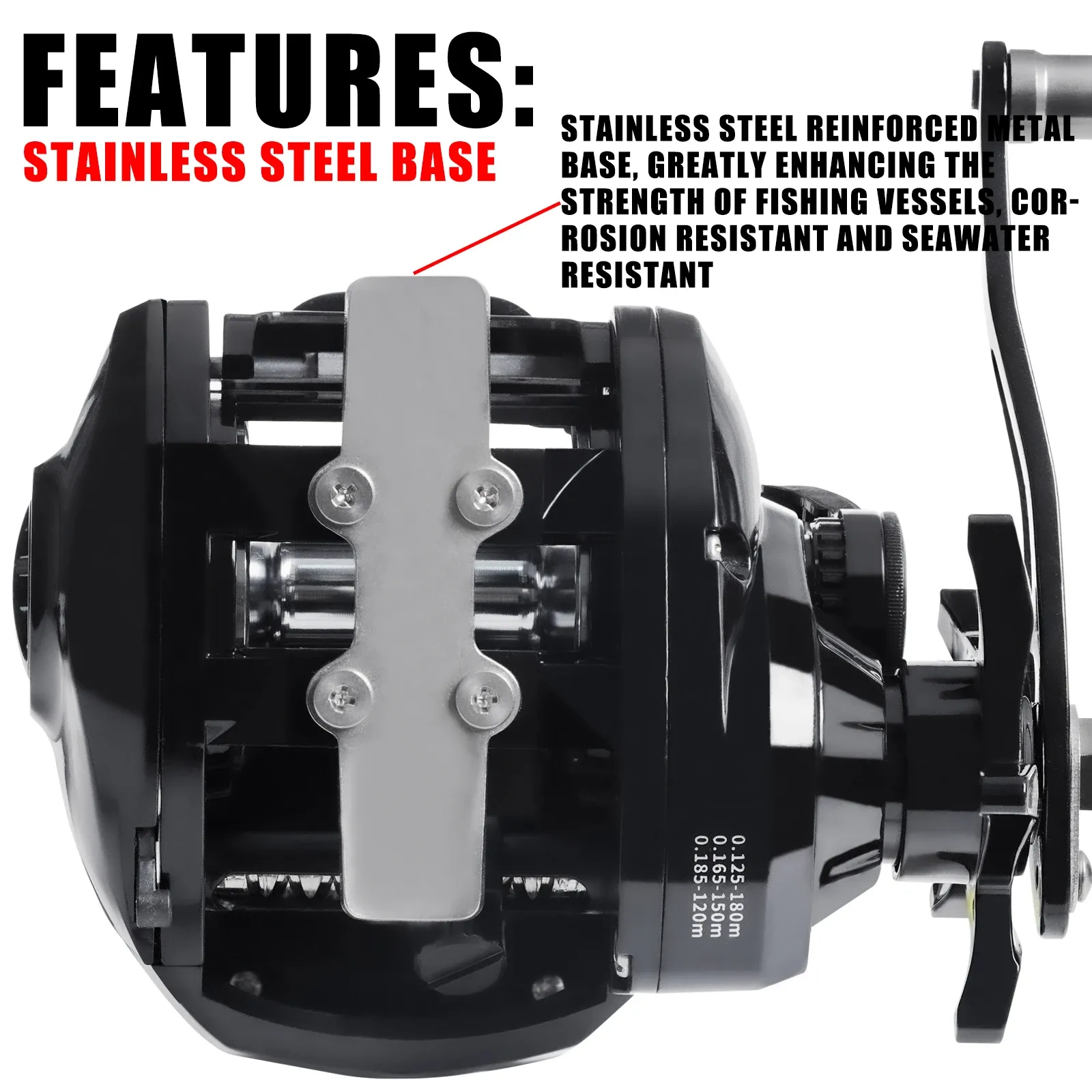 bass jigs spinner bait plastic worms crankbaits fishing reel Stopper WR1PK-7S Worm Rival