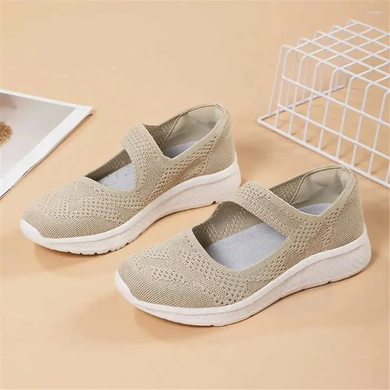 Casual Shoes Dark Slipon Autumn Sneakers for Women Flats gröna damer Kvinnor Walking Basketball Sport Trend Design Jogings