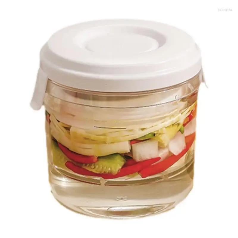 Storage Bottles Pickle Jar Food Containers Kitchen Tools For Leakproof Mason Jars With Lid Saver Airtight