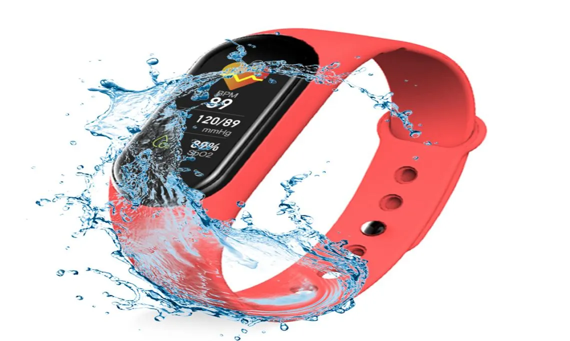 Sport Band su geçirmez m5 akıllı saat kadın erkek bluetooth akıllı bant su geçirmez kalp atış hızı kan basıncı erkek sağlık bilekliği smar2329467