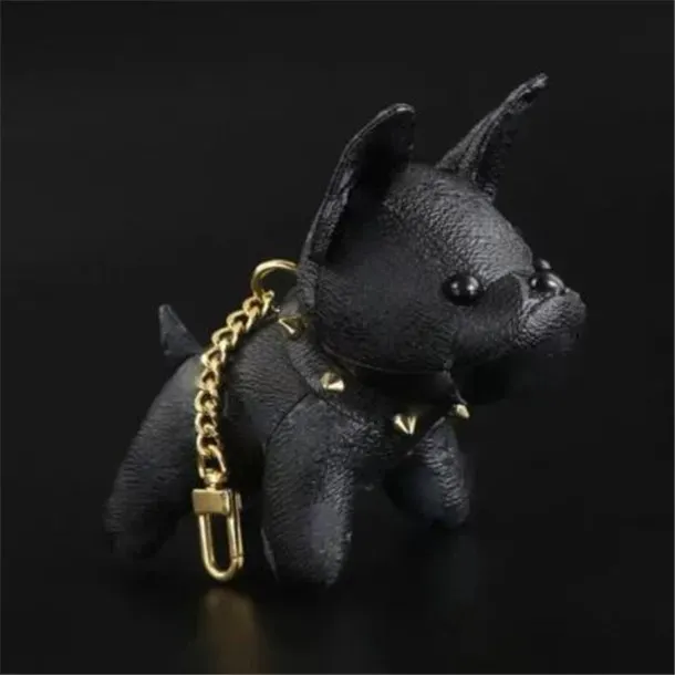 Toppkvalitet nyckelringar Fashion Purse Pendant Bags Dog Design dockkedjor Key Buckle Keychain Love