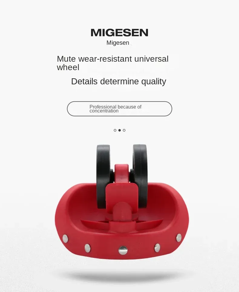 Linsomo 85A Universalräder – Ersatzrollen Für Trolley-Koffer, 4 Stück, JX9054