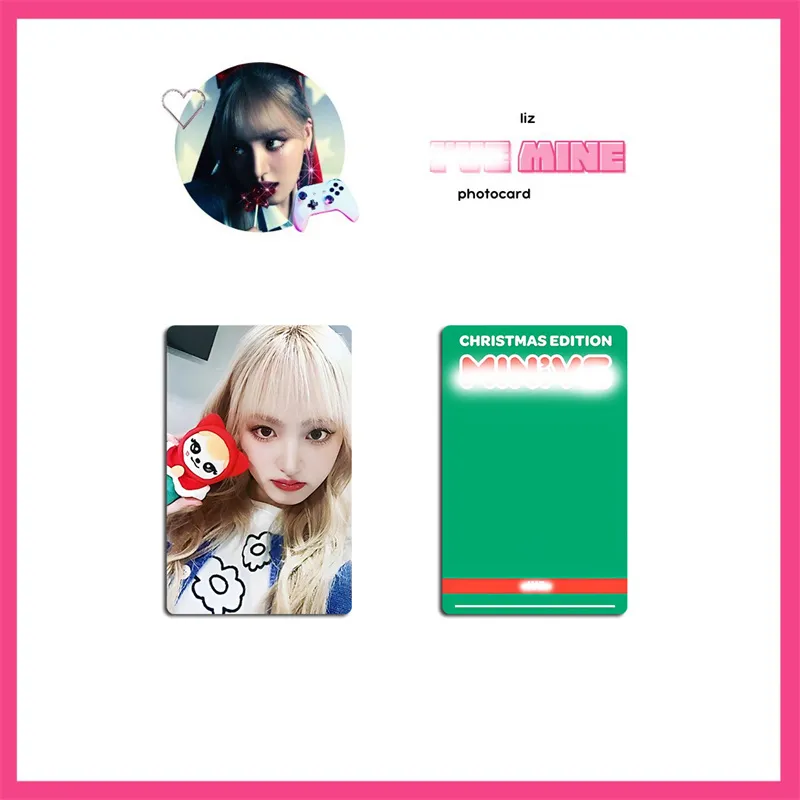 Kpop IVE X Minive Christmas Card Set | DHgate