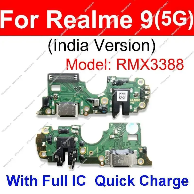 Connecteur De Charge Universel Pour Realme 9i RMX3491 – Neuf Sous Blister, Marque GLOBALSTOCK