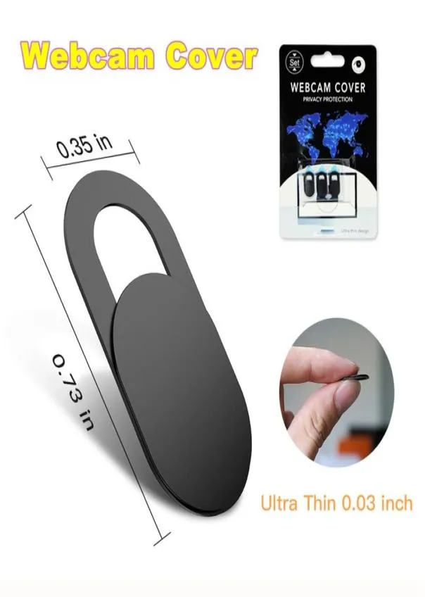 100pcs Universal UltraThin Webcam, Pccell Telefon Tablet Aksesuarları için Lens Kapağı Web Taşınabilir Kamera Kapağı Kapsarlar