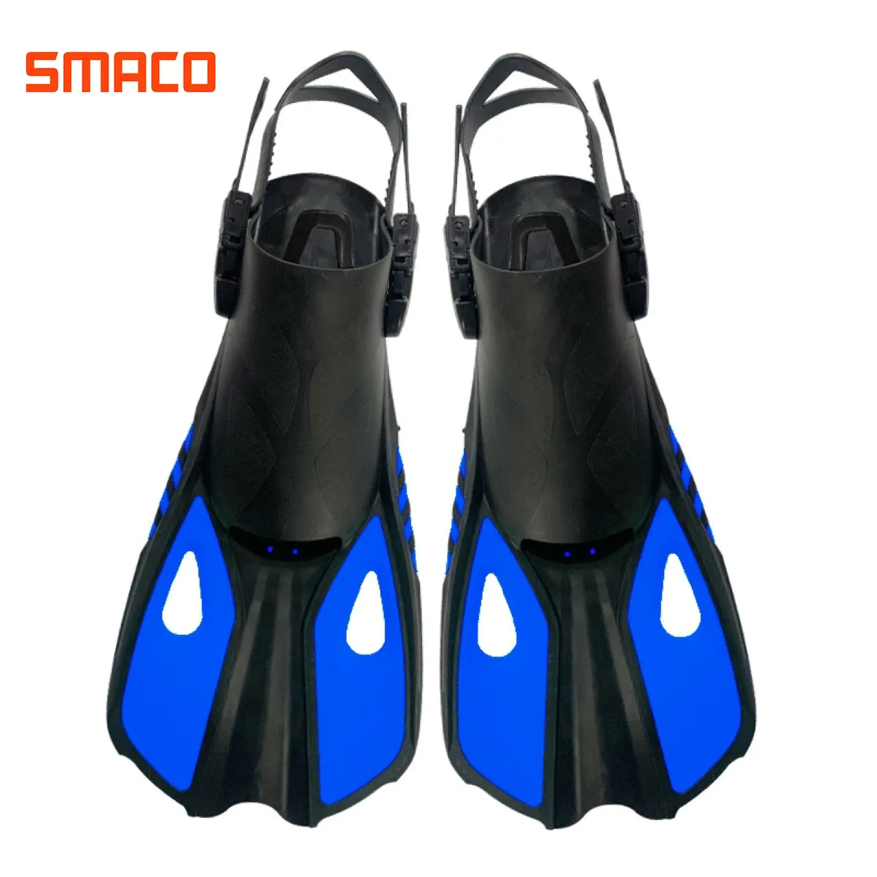 Tillbehör Smaco Snorkling Dykning Simfenor Vuxen Flexibel komfort Snorkel Simfenor Snorkling Fotdykning Flippers Vattenssporter