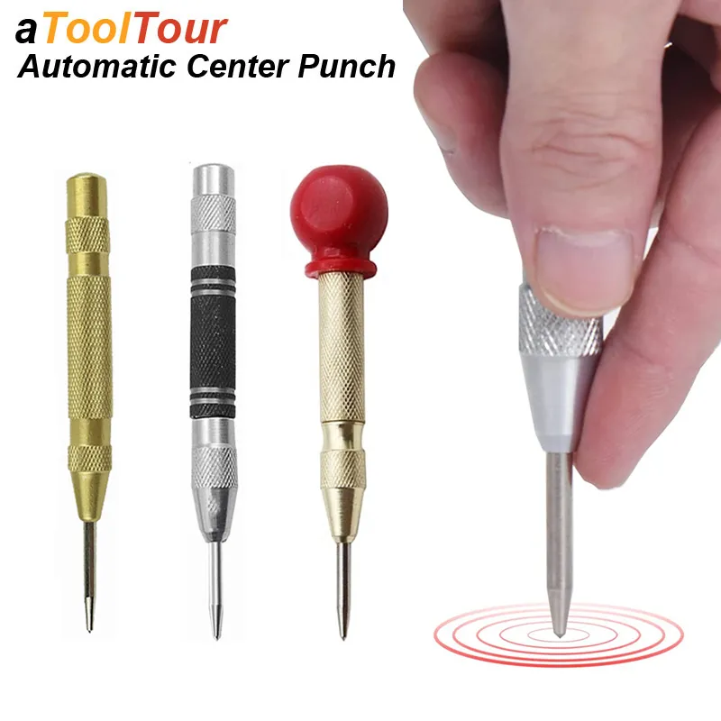 5-Inch Automatic Spring Loaded Center Punch For Bhutan