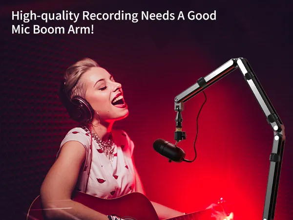 Aluminium Microphone Stand Boom Arm For RODE Mic/... From Ddmyhome ...